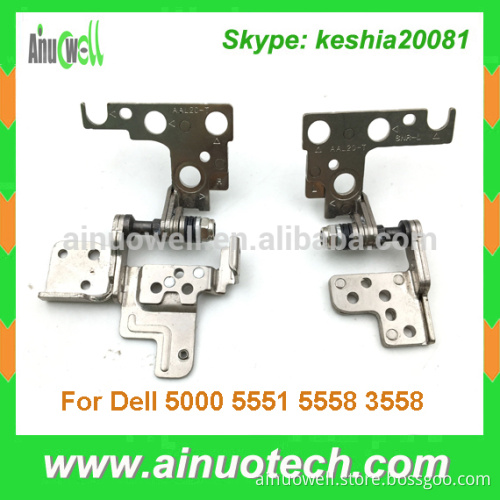 Hot selling laptop hinge for Dell 5000 5551 5558 3558 laptop screen bracket LCD hinges